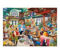 Ravensburger Turn The Page Bookclub 1000 Piece Jigsaw Puzzle for Adults | Unique Pieces | Anti-Glare Surface | FSC Certified Eco-Friendly | Amazon E