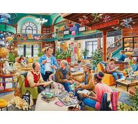 Ravensburger Turn the Page Bookclub 1000 Piece Jigsaw Puzzles for Adults and Kids Age 12 Years Up