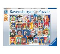 Ravensburger Typefaces 500 Pieces Jigsaw Puzzle for Adults - 16830 - Every Piece is Unique Softclick Technology Means Pieces Fit Together Perfectly