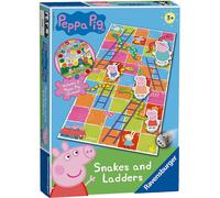 Ravensburger UK 21373 Ravensburger Peppa Pig Snakes & Ladders Board Kids Age 3 Years and Up-A Classic Game and Family Favourite