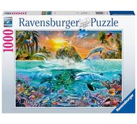 Underwater Island 1000 Piece Jigsaw Puzzles for Adults and Kids Age 12 Years Up