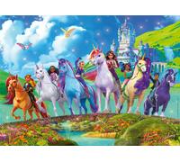 Ravensburger Unicorn Academy 200 Piece Jigsaw Puzzle for Kids Age 8 Years Up - Gifts for Girls