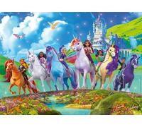 Ravensburger Unicorn Academy 200 Piece Jigsaw Puzzle for Kids Age 8 Years Up - Gifts for Girls