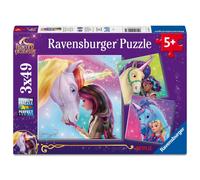 Ravensburger Unicorn Academy 3x 49 Piece Jigsaw Puzzles for Girls Age 5 Years Up