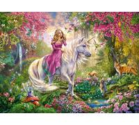 Ravensburger Unicorn Fantasy Jigsaw Puzzle for Girls and Boys Age 6 Years Up - 100 Pieces