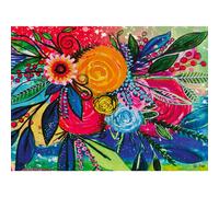 Ravensburger USA Jigsaw Nationals - Color Burst - 500 Piece Jigsaw Puzzle - Bold and Bright Nature Scene - Soothing Puzzling Experience - Ages 12 and