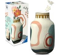 Ravensburger Vase 108-Piece 3D Puzzle Decorative Puzzle for Adults & Kids, Unique Home Décor, Durable Interlocking Pieces