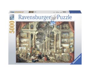 Ravensburger Views of Modern Rome 5000 Piece Jigsaw Puzzle for Adults - Unique Handcrafted Tooling | Premium Durable Blueboard | Frustration-Free Fit