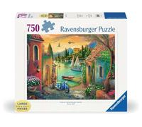 Ravensburger Villas by the Sea 750 piece Jigsaw Puzzle for Adults and Kids Age 12 and Up