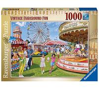 Vintage Fairground Fun 1000 Piece Jigsaw Puzzle for Adults & Kids Age 12 Years Up