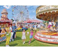 Ravensburger Vintage Fairground Fun 1000 Piece Jigsaw Puzzles for Adults and Kids Age 12 Years Up