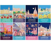 Ravensburger Jigsaw Puzzles Vintage London Iconic - 1000 Pieces - for Adults & Kids, Age 12 Years Up