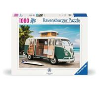 Ravensburger Volkswagen VW T1 Camper Van 1000 Piece Jigsaw Puzzles for Adults and Kids Age 12 Years Up