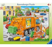 Ravensburger Waste Collection 35 piece Jigsaw Puzzle in Frame for Kids Age 4 Years Up - Gifts for Kids