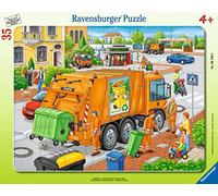 Ravensburger Waste Collection 35 piece Jigsaw Puzzle in Frame for Kids Age 4 Years Up - Gifts for Kids