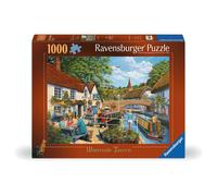 Ravensburger Jigsaw Puzzle Waterside Tavern – 1000-piece – Ages 12+