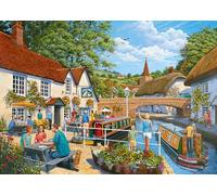 Ravensburger Waterside Tavern 1000 Piece Jigsaw Puzzles for Adults and Kids Age 12 Years Up