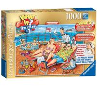 Ravensburger WHAT IF? No. 1 - The Lost Lottery Ticket, 1000pc Jigsaw Puzzle