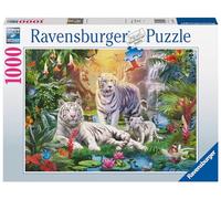 Ravensburger White Tiger Family 1000 Piece Jigsaw Puzzles for Adults and Kids Age 12 Years Up - Animals