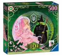 Ravensburger Wicked Act 1 Film - Circular Shaped 500 Piece Jigsaw Puzzle for Adults and Kids Age 10 Years Up