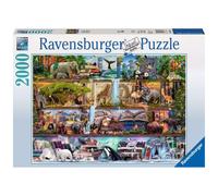 Ravensburger Aimee Stewart Amazing Animal Kingdom 2000 Piece Jigsaw Puzzle for Adults & for Kids Age 12 and Up