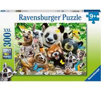 Ravensburger Wildlife Selfie 300 Piece Jigsaw Puzzle for Kids and Adults Age 9 Y