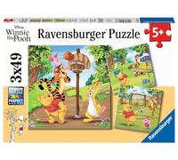 Winnie The Pooh-3 x 49 Piece Jigsaw Puzzles for Kids Age 5 Years Up