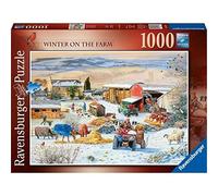 Ravensburger Winter on the Farm 1000 Piece Jigsaw Puzzle for Adults & for Kids Age 12 and Up