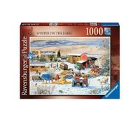 Ravensburger Winter On The Farm 1000 Piece Jigsaw Puzzle