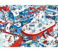 Ravensburger Winter Sports Stadium 200 Piece XXL Jigsaw Puzzle for Kids Age 8 Years + | Large Easy-to-Handle Pieces | Colourful Snow Sports Scene | Family Puzzle Game for Children