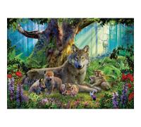 Ravensburger Wolves in The Forest 1000 Piece Jigsaw Puzzle for Adults - 12000477 - Handcrafted Tooling Made in Germany Every Piece Fits Together Per