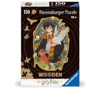 Ravensburger WOODEN Puzzle - Harry Potter - konturgeformtes Holzpuzzle mit 150 Teilen