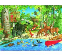 Ravensburger Woodland Friends 200 Piece Jigsaw Puzzle for Kids - Eve (US IMPORT)