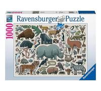 Ravensburger You Wild Animal 1000 Piece Jigsaw Puzzle Multi One Size