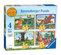 Ravensburger Zog 4 in Box Jigsaw Puzzles for Kids Age 3 Years and Up - 12, 16, 20 & 24 Pieces