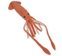 Ravensden Giant Squid Soft Toy, 53 cm, Orange