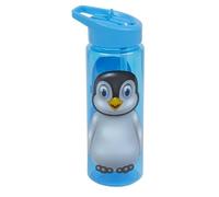 Ravensden Penguin Drinking Bottle, 19cm, Blue