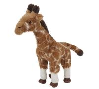 Ravensden Plush Giraffe, 28 cm Standing Soft Toy, Brown and White