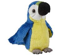 Ravensden Soft Toy Blue & Gold Macaw Parrot 15cm