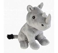 Ravensden Soft Toy Rhino Sitting 18cm