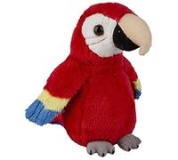 Ravensden Soft Toy Scarlet Macaw Parrot 15cm
