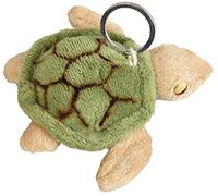 Ravensden Soft Toy Turtle Fur Keyring 10cm