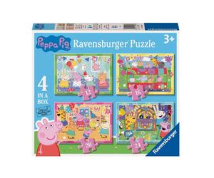 Ravensurger Peppa Pig 4 In A Box Jigsaw Puzzles