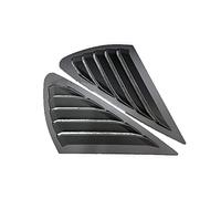 RAVENT USDGIW For F&ord For Focus MK2 2005-2013 Hatchback 4 Door Car Rear Window Blinds Side Tuyere Louvers Vent Accessories Car Rear Wing Tail Wing (Color : Matte black)