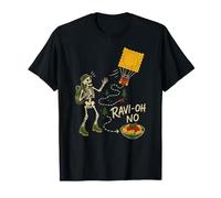 Ravi-Oh No Skeleton Hiker Ravioli Balloon T-Shirt