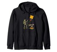 Ravi-Oh No Skeleton Hiker Ravioli Balloon Zip Hoodie
