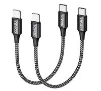 RAVIAD USB C to Lightning Cable Short 0.5M 2Pack, [MFi Certified] iPhone Fast Charger Cable Nylon PD Fast Charging USB C Lightning Cable Compatible with iPhone 14 13 12 11 Pro Max Mini X XS XR 8 8Plus