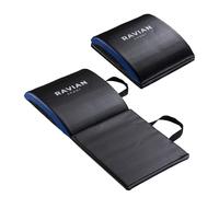 RAVIAN Sit Up Pad Fitness Mat, Ab Exercise Mat, Abdominal Core Trainer Mat | Perfect for Relief from Back pain, Toning, Waist Training, Ab Workouts, Yoga, Pilates, Full Range Motion & Men Women Fitness