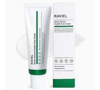 RAVIEL Green Derma Double Cica Cream, for All Skin Types, Gentle Moisturizer, Deep Hydrating, Brightening, Skin Protection, Anti aging, Calming, Soothing (1.7 fl oz), 1