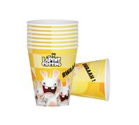 Raving Rabbids 200 ml cardboard cups
